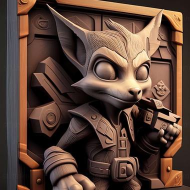 3D model Ratchet Clank Up Your Arsenal game (STL)